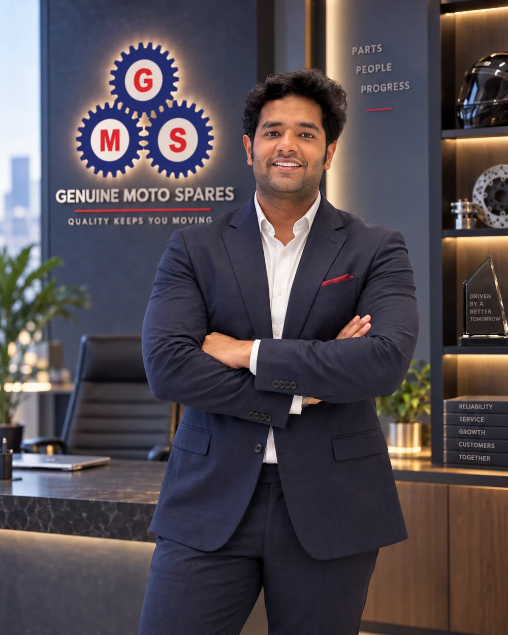 Chaitanya Singla, Director of Genuine Moto Spares